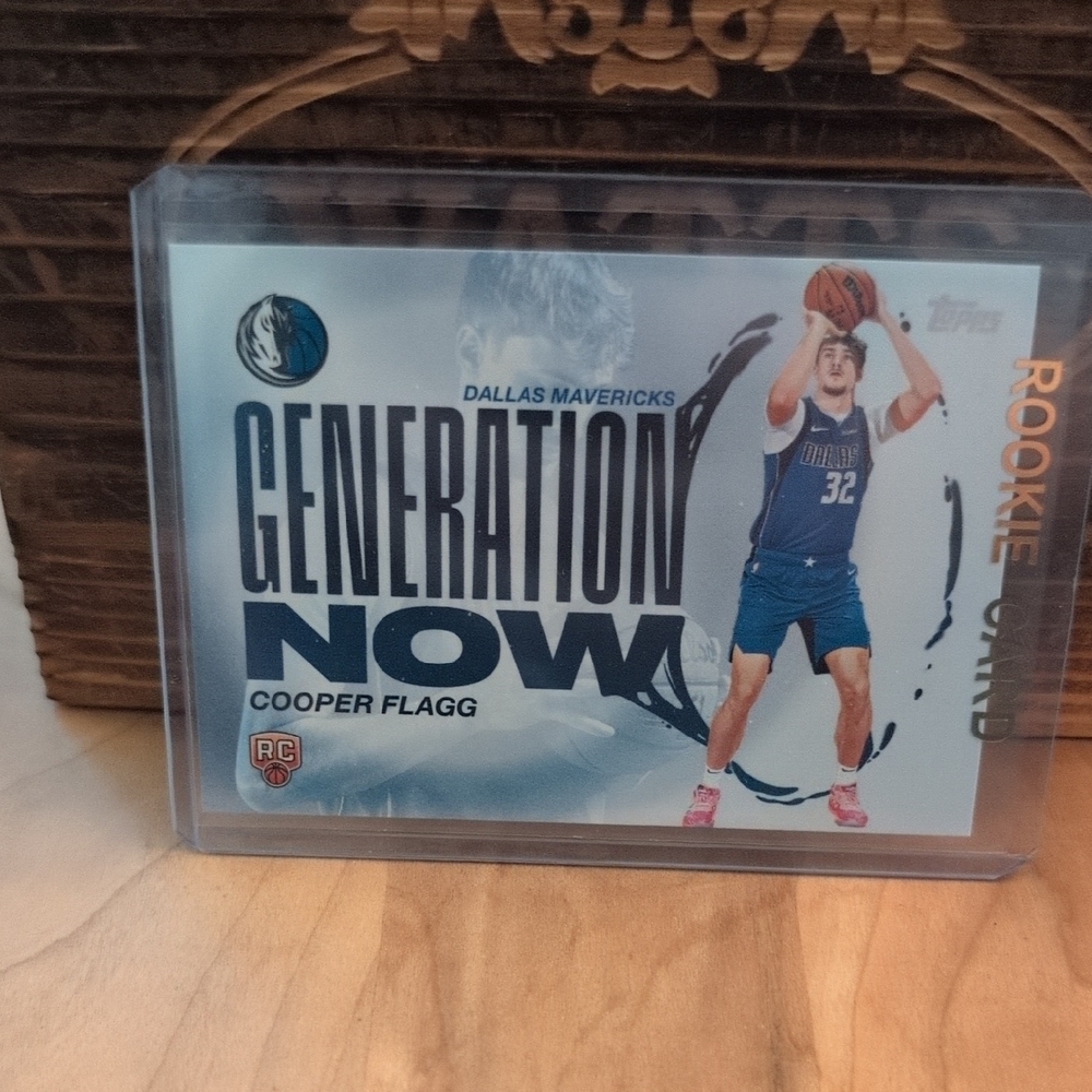 2025-26 Topps Cooper Flagg Rookie Card Generation Now Mavericks 🔥